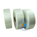 Kundengebundene Größe Polyester-Taft-Stoff-Band Weiße wasserdichte Kleidung waschbares Aufkleber-Satinband